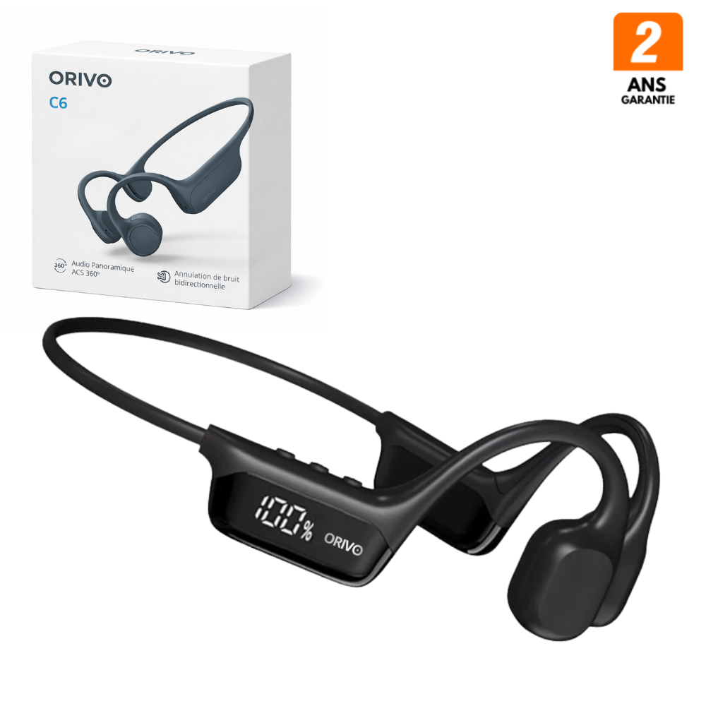 Orivo C6 - Casque à conduction osseuse